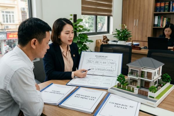 Bán nhà đấu giá: Quy trình pháp lý và cơ hội sở hữu tài sản