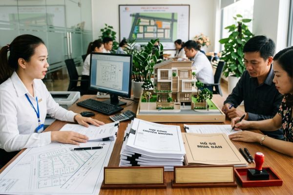 Bán nhà hình thành trong tương lai: Hồ sơ chuyển nhượng hợp đồng mua bán