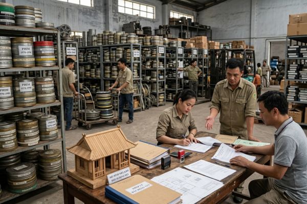 Bán nhà kho phim ảnh: Pháp lý và lưu trữ