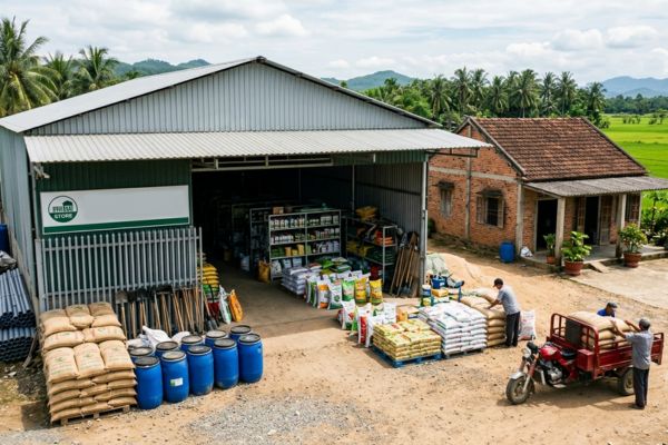 Bán nhà kho vật tư nông nghiệp: Pháp lý và bảo quản