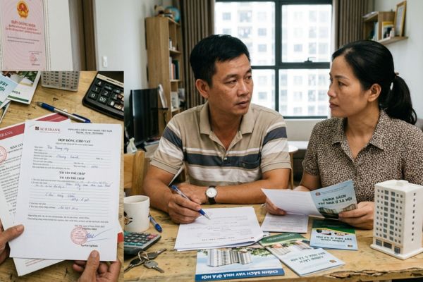 Người mua Nhà ở xã hội có được dùng chính căn hộ đó để làm tài sản thế chấp vay ngân hàng khác?