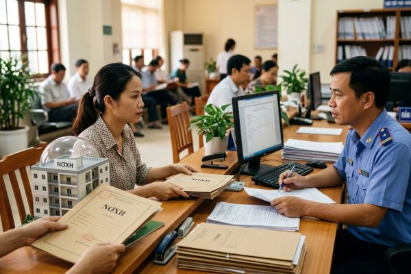 Quy trình xin cấp giấy chứng nhận quyền sở hữu Nhà ở xã hội (NƠXH)