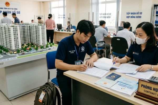 Thủ tục đăng ký hợp đồng thuê Nhà ở xã hội (NƠXH) cho người nước ngoài làm việc theo chương trình thực tập