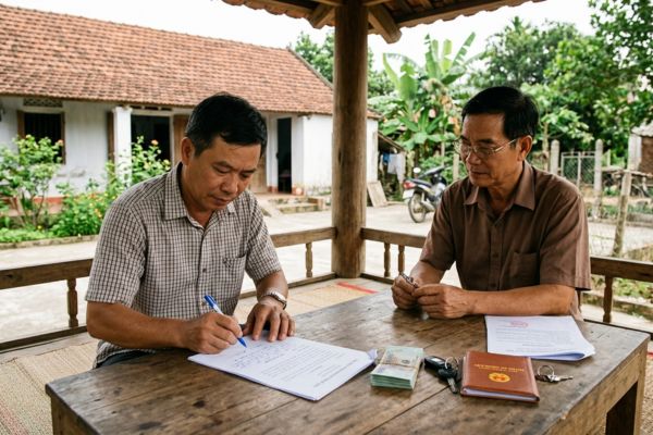 Thuê đất trả tiền cọc bằng tài sản khác: Lập văn bản thỏa thuận thế nào?