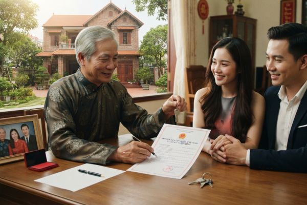Cho tặng nhà đất có kèm thỏa thuận không chia tài sản khi ly hôn: Hiệu lực ra sao?