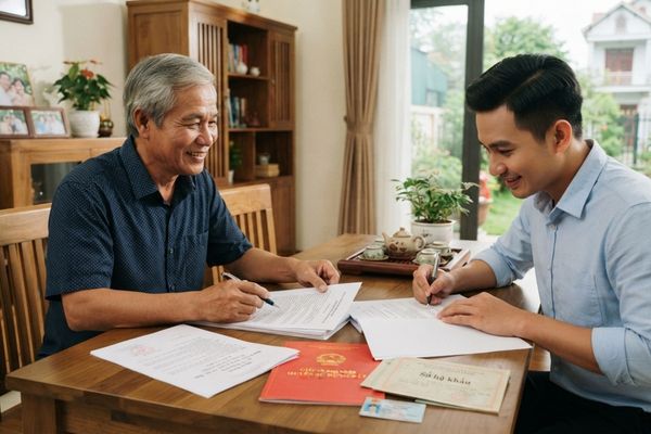 Cho tặng nhà đất giữa dượng ruột và cháu ruột: Giấy tờ chứng minh quan hệ nhân thân