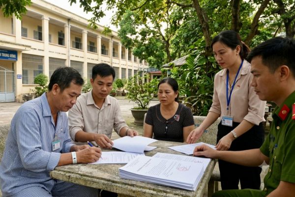 Cho tặng nhà đất khi một trong các bên đang điều trị nội trú tại bệnh viện tâm thần