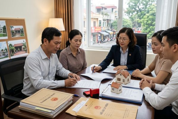 Cho tặng nhà đất nhưng bên cho tặng đang trong quá trình ly hôn tại tòa án