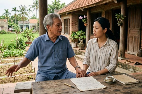 Đất cha mẹ hứa cho miệng nhưng chưa làm thủ tục: Có đòi được không?