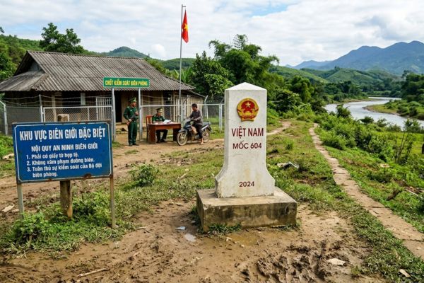 Đất dính mốc ranh giới quốc gia: Quy định đặc biệt về an ninh biên giới
