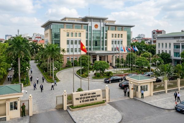 Đất xây dựng trụ sở cơ quan ngoại giao, tổ chức quốc tế