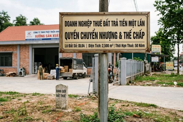 Doanh nghiệp thuê đất trả tiền một lần: Quyền chuyển nhượng và thế chấp