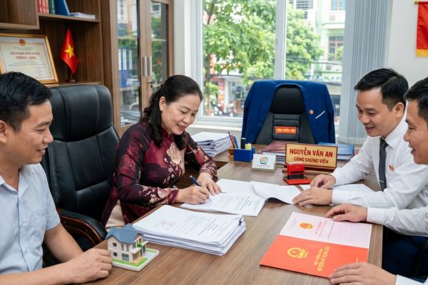 Góp vốn vào doanh nghiệp bằng quyền sử dụng đất: Quy trình công chứng
