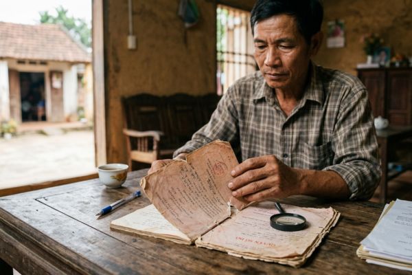 Mua đất bị mờ chữ, rách sổ: Hướng dẫn đính chính sổ đỏ trước khi bán