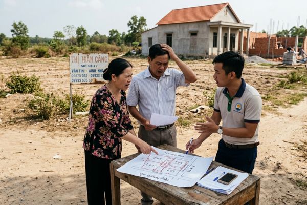 Mua đất dính "quy hoạch ảo" do môi giới tự vẽ bản đồ phân lô