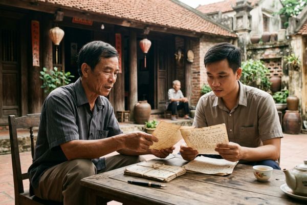 Mua đất thổ cư lâu đời không có giấy tờ tại các làng cổ Hà Nội