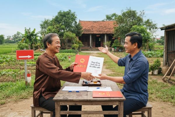 Tặng cho quyền sử dụng đất đồng thời với việc chấm dứt hợp đồng cho thuê đất cũ