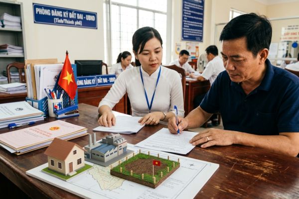 Xử lý đất doanh nghiệp khi thay đổi người đại diện theo pháp luật