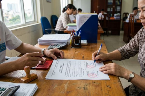 Chứng thực chữ ký trên giấy cam kết không vi phạm trật tự xây dựng
