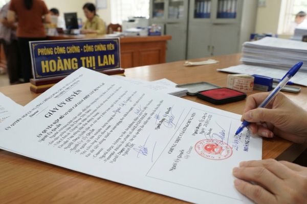 Chứng thực chữ ký trên giấy ủy quyền nộp hồ sơ xin cấp Giấy phép xây dựng lại