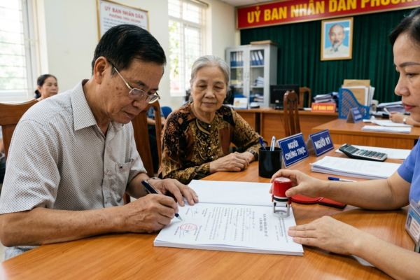 Chứng thực chữ ký trên văn bản thỏa thuận về lối đi chung ngõ hẻm