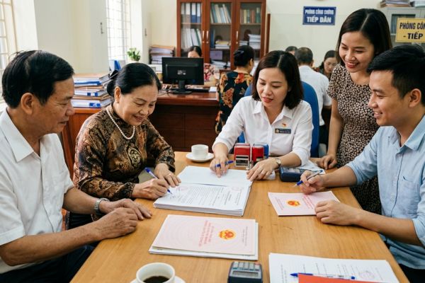 Chứng thực hợp đồng bán nhà ở gắn liền với đất cho người quen