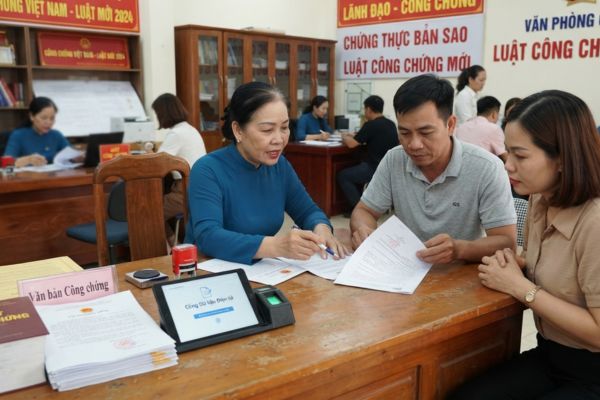 Những thay đổi quan trọng trong Luật Công chứng về công tác chứng thực