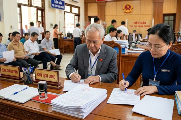 Thẩm quyền chứng thực chữ ký của Công chứng viên và Chủ tịch UBND