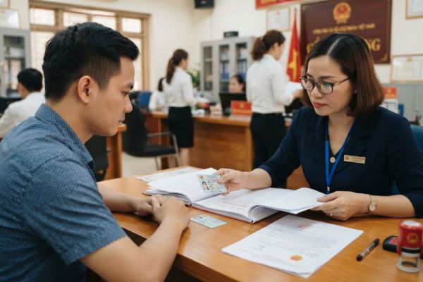 Thủ tục kiểm tra giấy tờ tùy thân trước khi ký chứng thực chữ ký tại VPCC