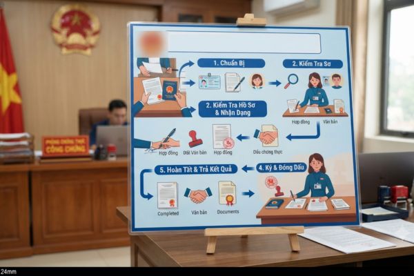 Bảng tổng hợp quy trình chứng thực chữ ký chuẩn pháp lý mới nhất