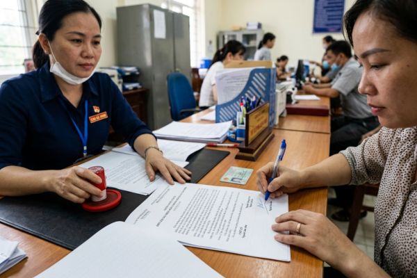 Chứng thực chữ ký trên đơn xin xác nhận hoàn thành nghĩa vụ tài chính