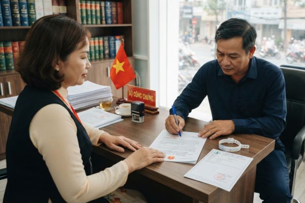 Chứng thực chữ ký trên văn bản ủy quyền quyết định thay cổ đông sáng lập đang điều trị bệnh ở nước ngoài