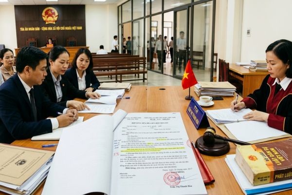 Hợp đồng hứa mua hứa bán nhà đất kèm thỏa thuận phạt vi phạm quá 8%: Tòa án xử lý ra sao?