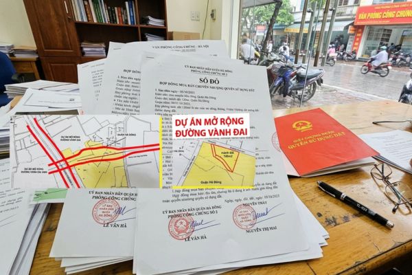 Hợp đồng mua bán nhà đất dính quy hoạch đường vành đai mở rộng