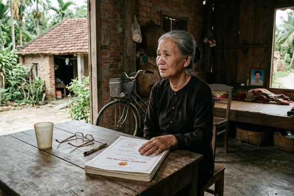 Hợp đồng tặng cho nhà đất dính nghĩa vụ nuôi dưỡng nhưng bên nhận cố tình bỏ trốn